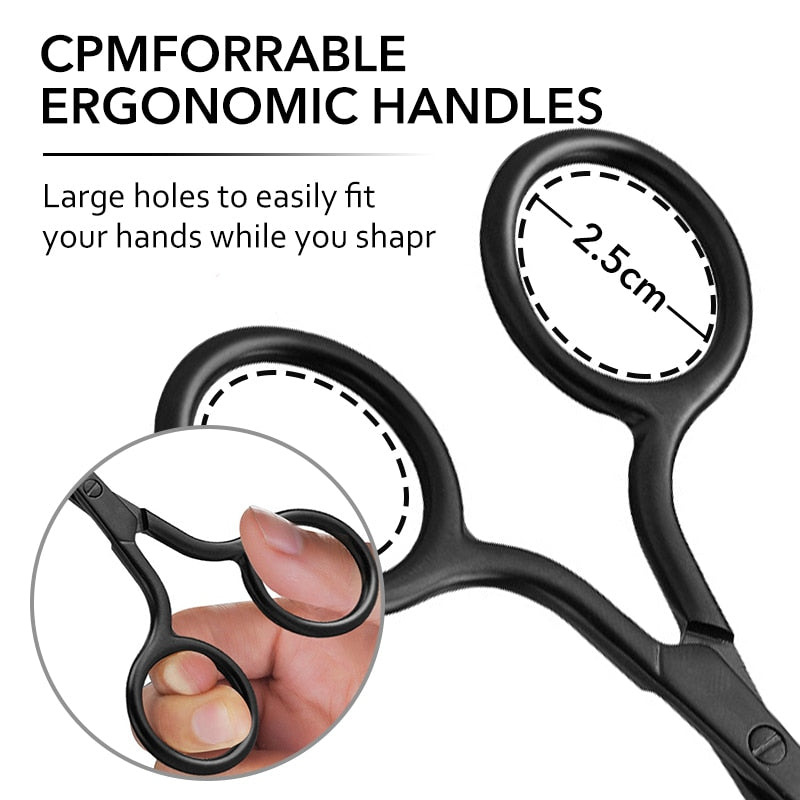 Stainless Steel Mini Facial hair Scissors